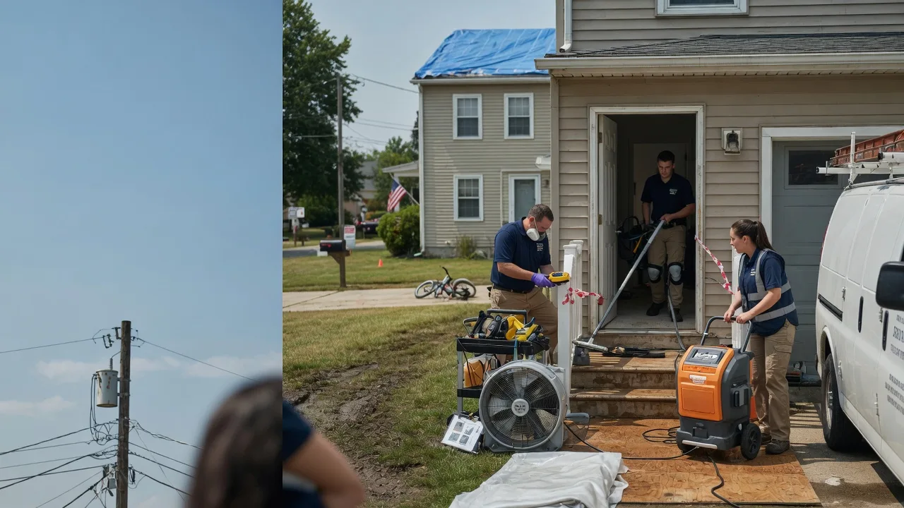 Water Damage Repair in Clinton, ME near me